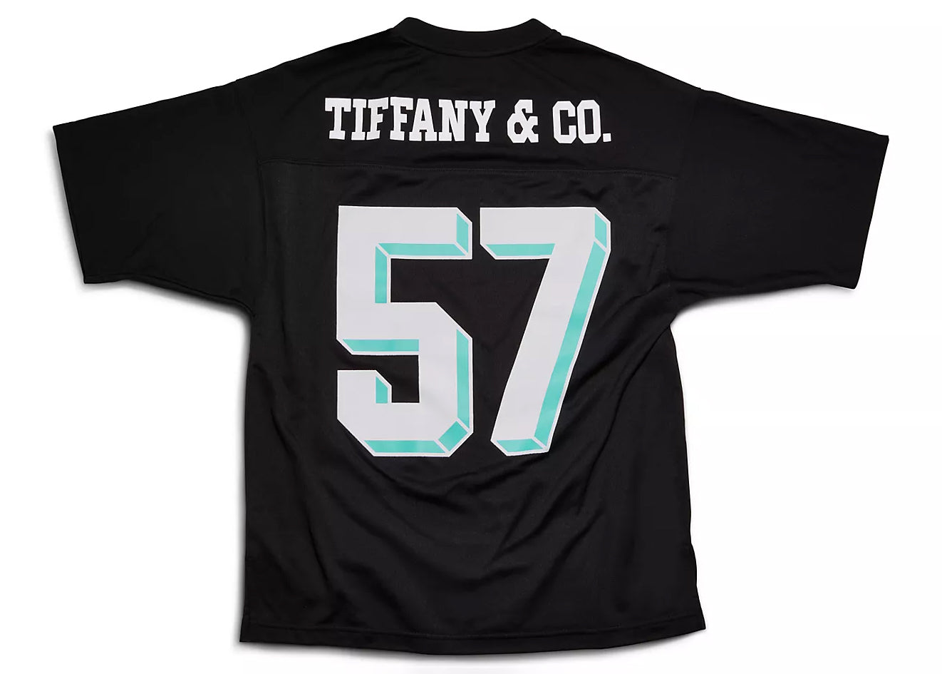 Tiffany & Co. x NFL x Mitchell & Ness Football Jersey Black/Tiffany Blue