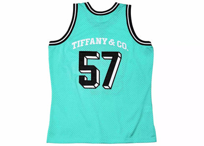 Tiffany & Co. x NBA x Mitchell & Ness Basketball Jersey Tiffany Blue/Black