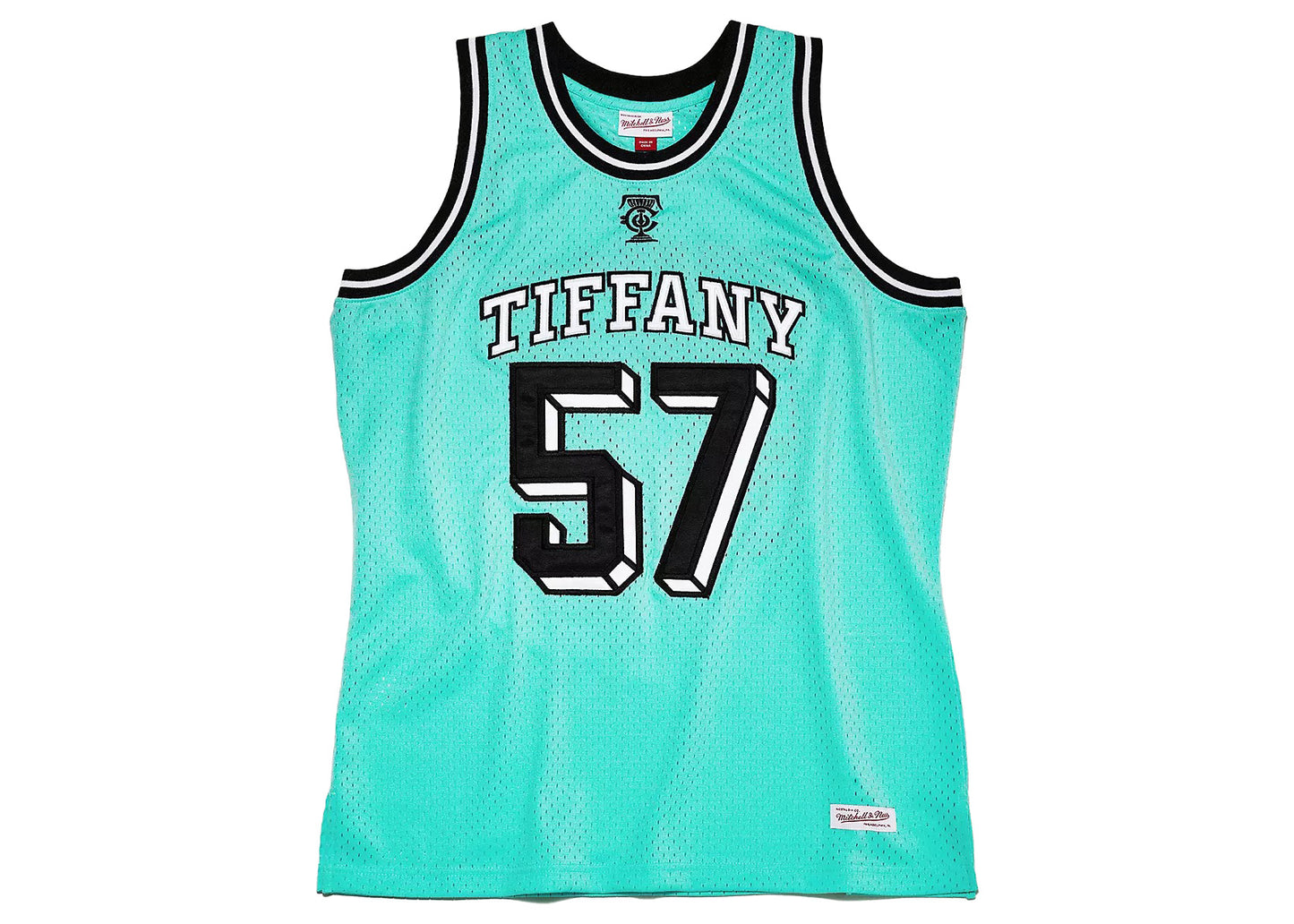 Tiffany & Co. x NBA x Mitchell & Ness Basketball Jersey Tiffany Blue/Black