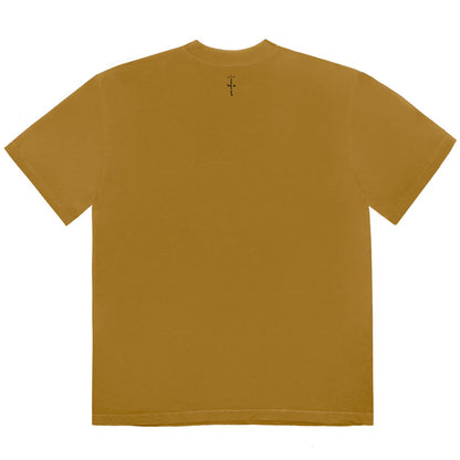 Travis Scott Cactus Jack Flower T-shirt Gold 