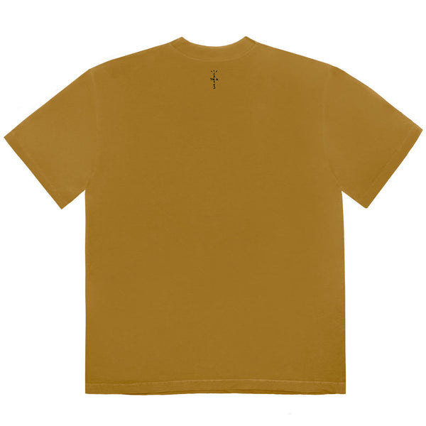 Travis Scott Cactus Jack Flower T-shirt Gold