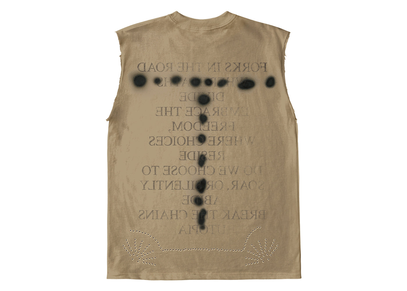 Travis Scott Cactus Jack Sprayed Muscle Tank Multicolor 