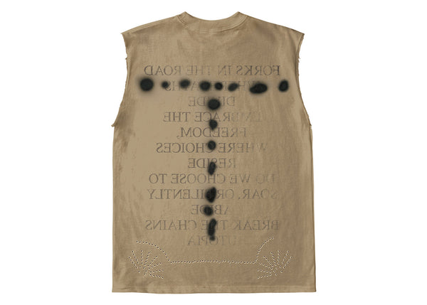 Travis Scott Cactus Jack Sprayed Muscle Tank Multicolor