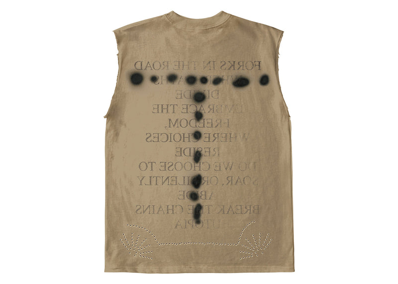 Travis Scott Cactus Jack Sprayed Muscle Tank Multicolor