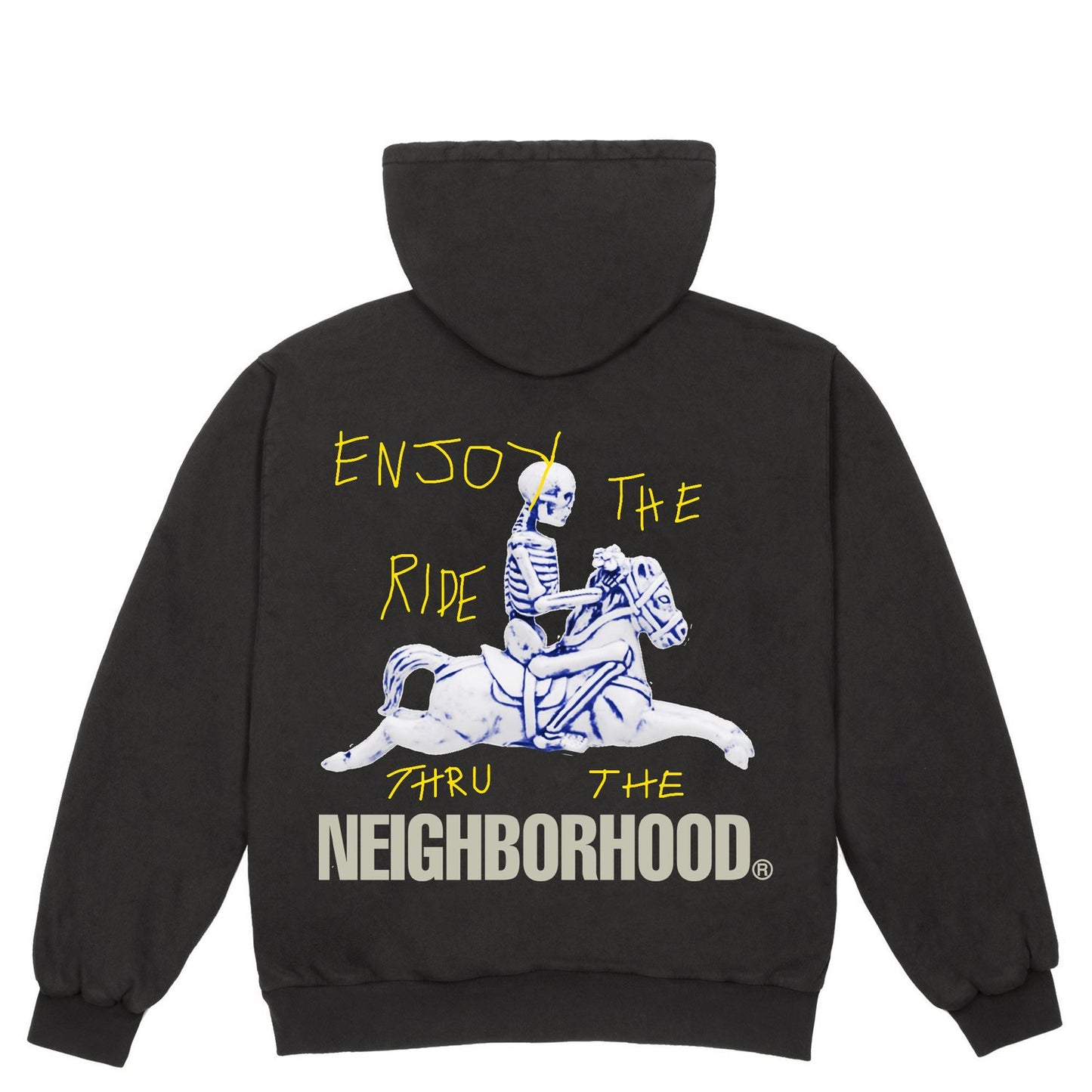 Travis Scott Cactus Jack x Neighborhood Carousel Hoodie Black 