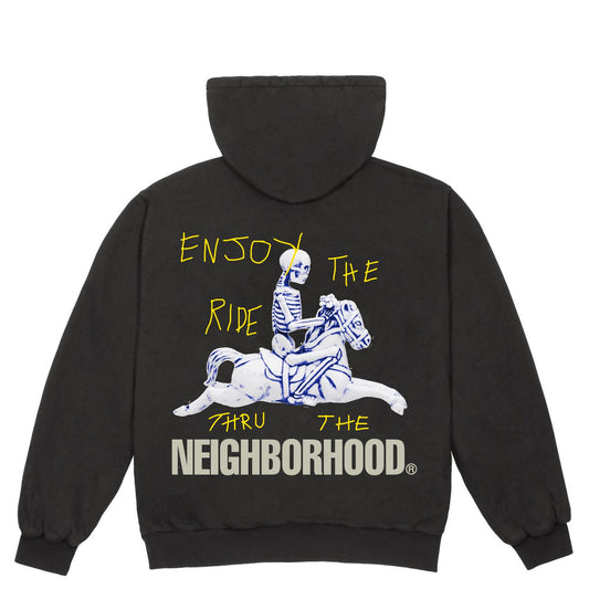 Travis Scott Cactus Jack x Neighborhood Carousel Sweat à capuche Noir 