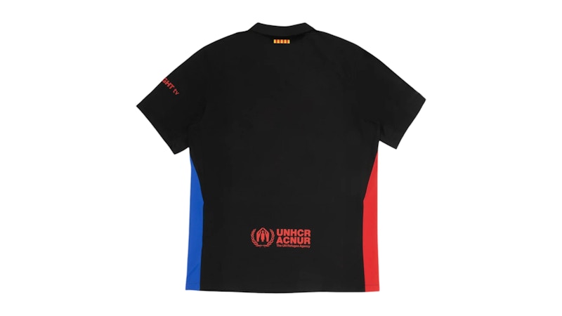 Travis Scott x FC Barcelona 2024/25 Match Away Cactus Jack Jersey Black