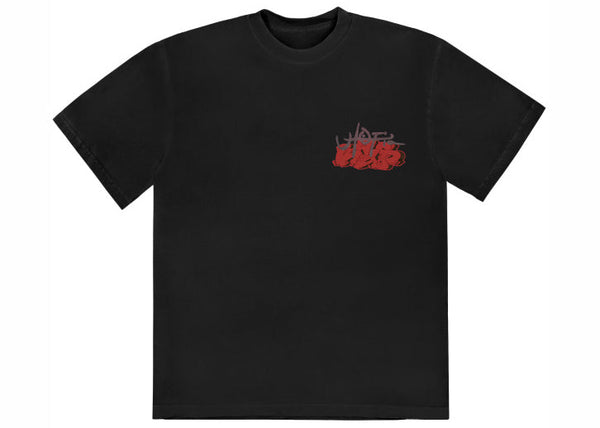 Travis Scott x KAWS Utopia II Tee Black