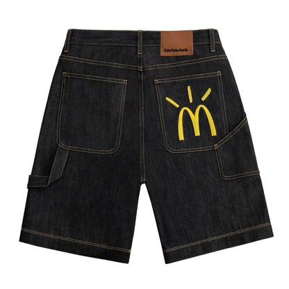 Travis Scott x McDonald's Short en jean Cactus Arches Indigo