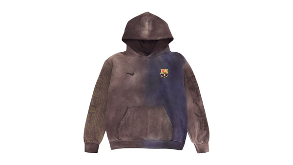 Travis Scott x Nike x FC Barcelona Split-Dye Crest Hoodie Multicolor