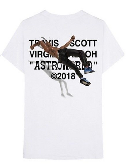 Travis Scott x Virgil Abloh By A Thread Tee (Version Cactus Jack) Blanc