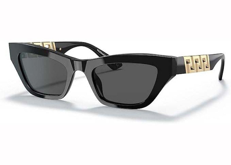 Versace Cat-Eye Sunglasses Black/Grey