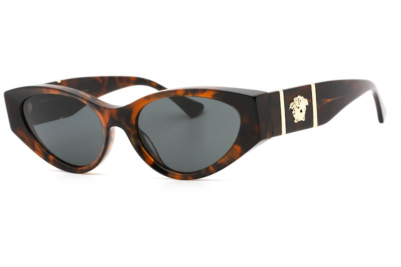 Versace Cat Eye Sunglasses Havana/Dark Grey