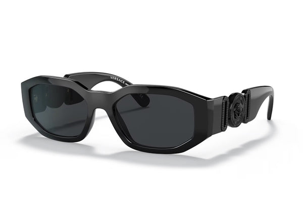 Versace Maxi Medusa Biggie Sunglasses Black/Dark Grey