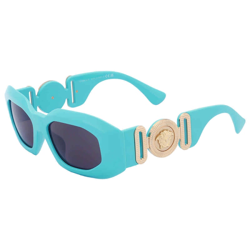 Versace Maxi Medusa Biggie Sunglasses Blue/Dark Grey