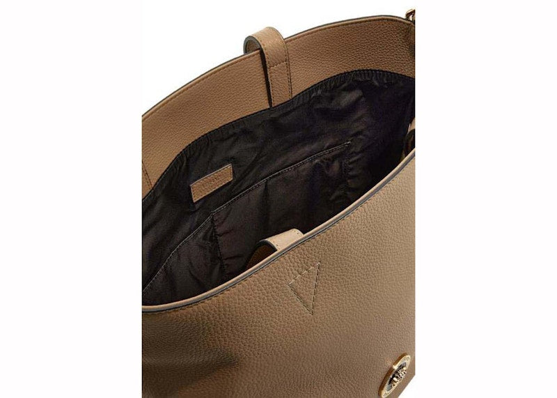 Versace Medusa Logo Tote Bag Beige