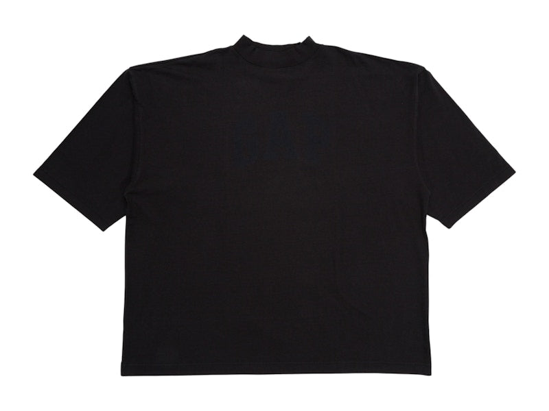 Yeezy Gap Engineered by Balenciaga Dove 3/4 Sleeve Tee Black