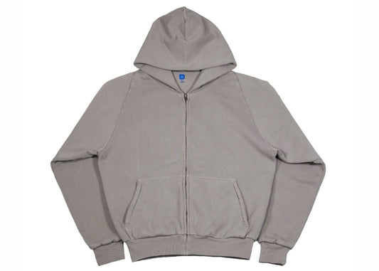 Sweat à capuche exclusif Yeezy x Gap Zip Up gris clair 