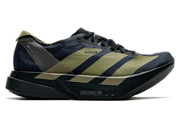 adidas Adizero Adios Pro 4 Black Focus Olive