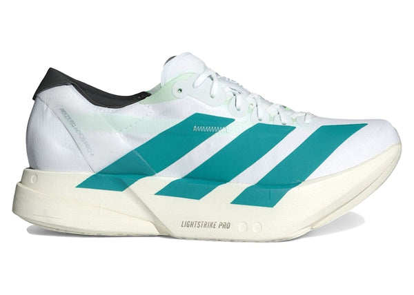 adidas Adizero Adios Pro 4 White Pulse Teal