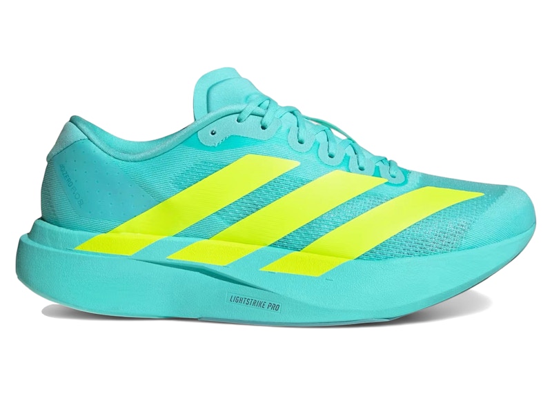 adidas Adizero Evo SL Flash Aqua Lucid Lemon