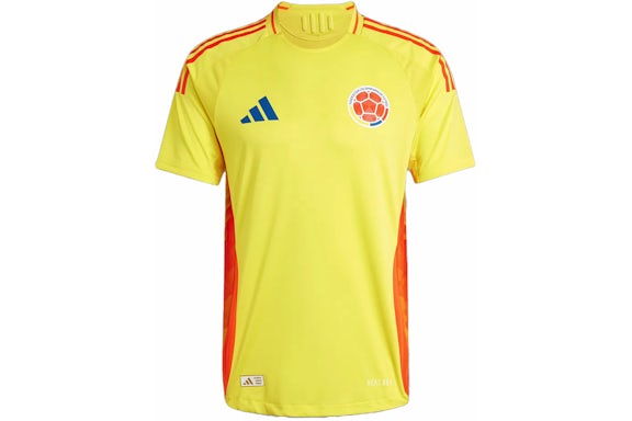 adidas Colombia 2024 Home Authentic Jersey Impact Yellow