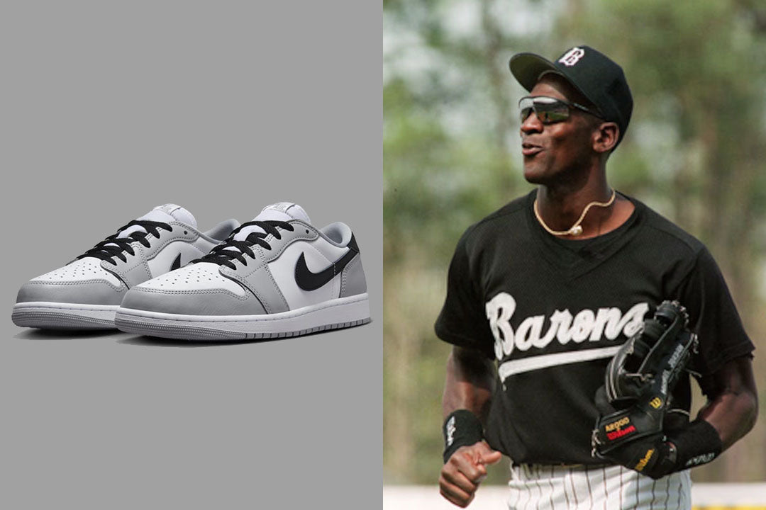 Michael Jordan s baseball career inspires the Air Jordan 1 Low OG Bar Sneaker Store Co