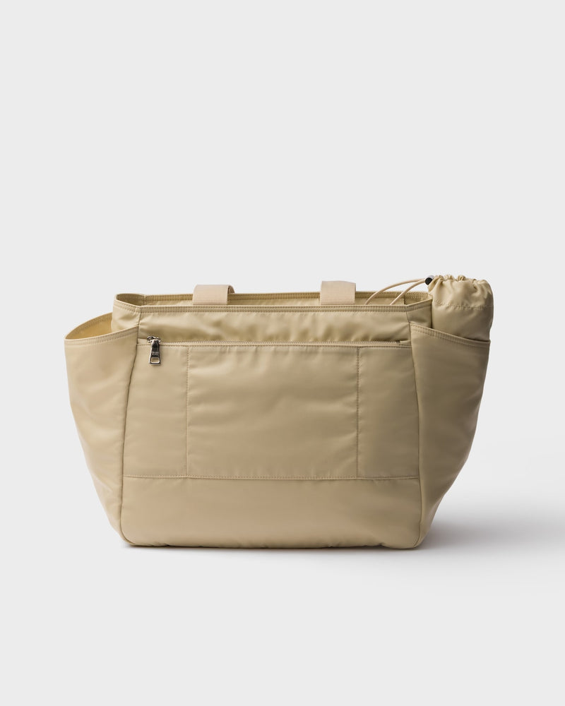 Prada Re-Nylon baby bag Desert Beige