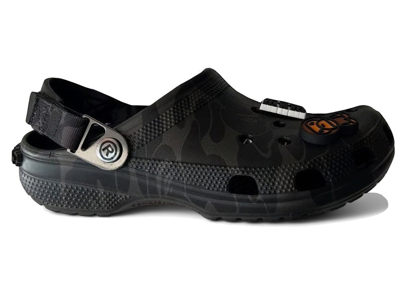 Crocs Classic Clog A Bathing Ape ABC Camo Black (Friends & Family)