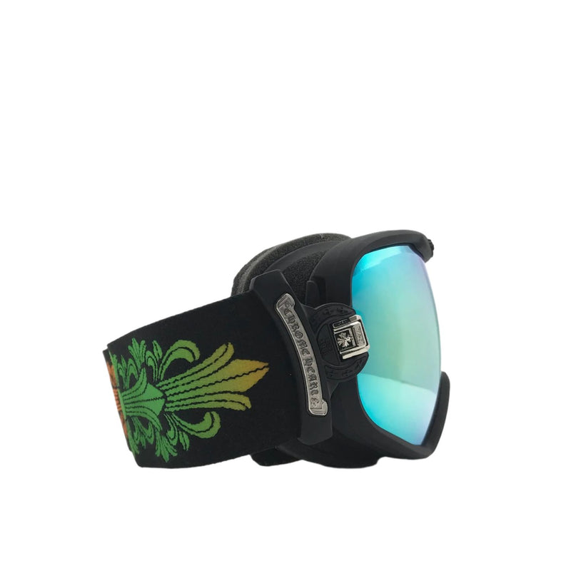 Chrome Hearts SILVER MORNING Faded Black Ski Goggles
