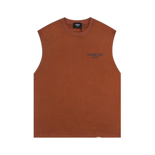 Represent x Marchon Team 247 Oversized Tank Top Earth