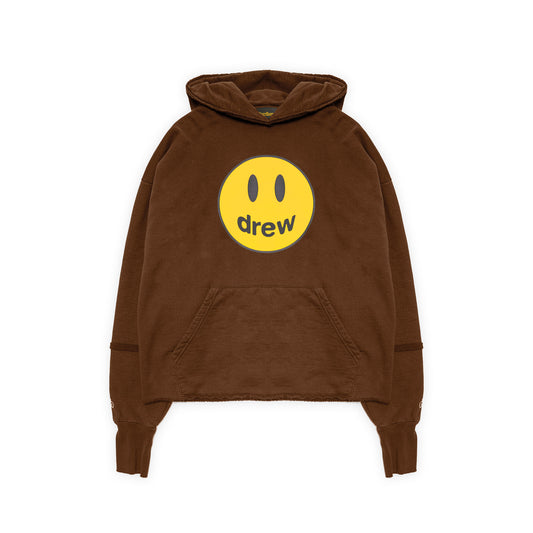 Drew house mascot deconstructed hoodie brown 