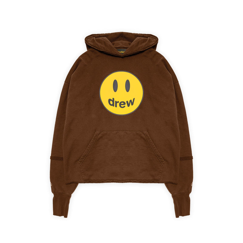 Drew house mascot deconstructed hoodie brown