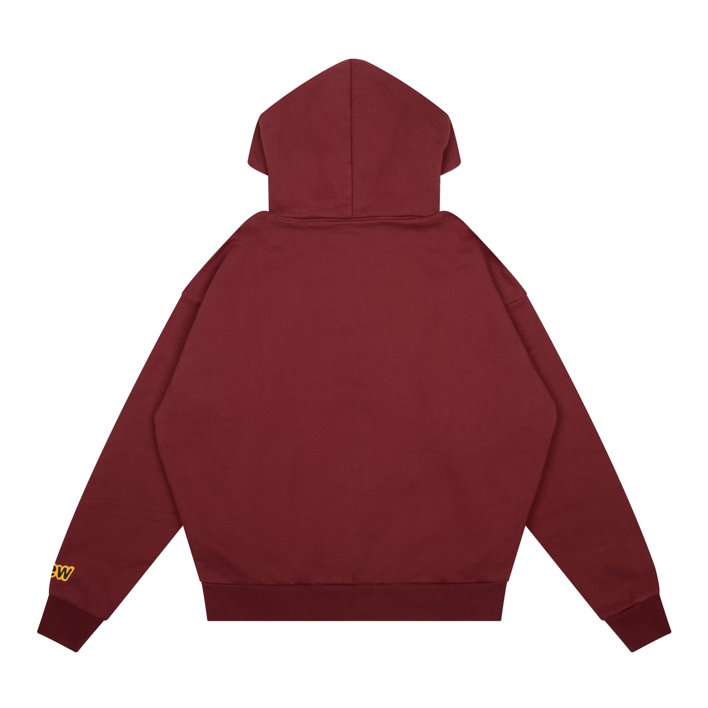 Drew house mascot oversized oversized hoodie burgundy