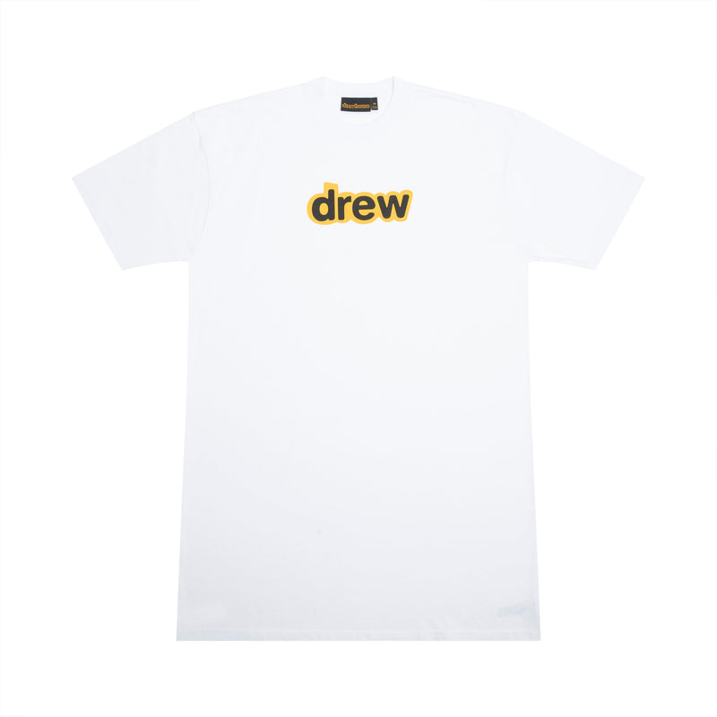 Drew house secret ss tall t-shirt white