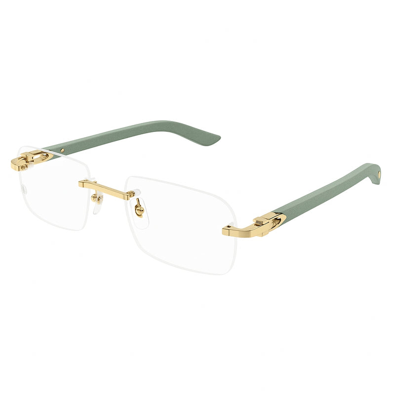Cartier Eyewear geometric rimless glasses
