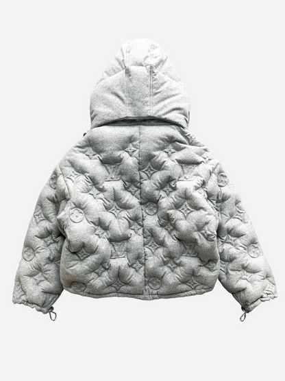 Louis Vuitton Grey Monogram Boyhood Puffer Jacket