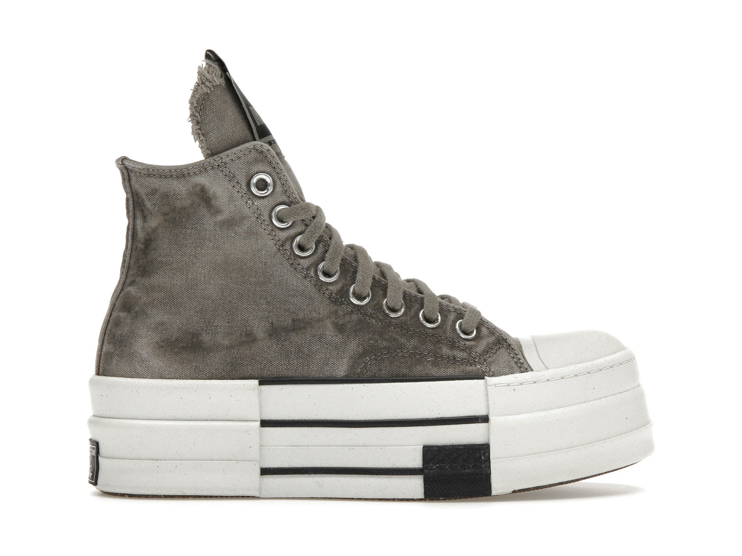 Converse DBL DRKSTAR Chuck Taylor All Star 70 Hi Rick Owens DRKSHDW Overdye Concrete