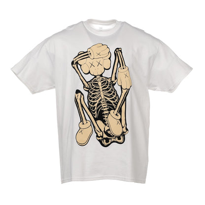 KAWS SKELETON NEW FICTION T-shirt Bone