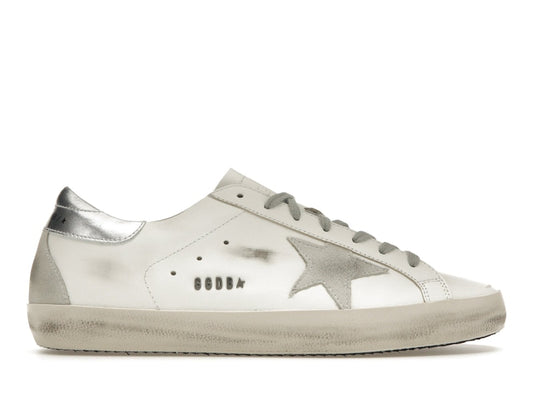 Golden Goose Super-Star White Silver