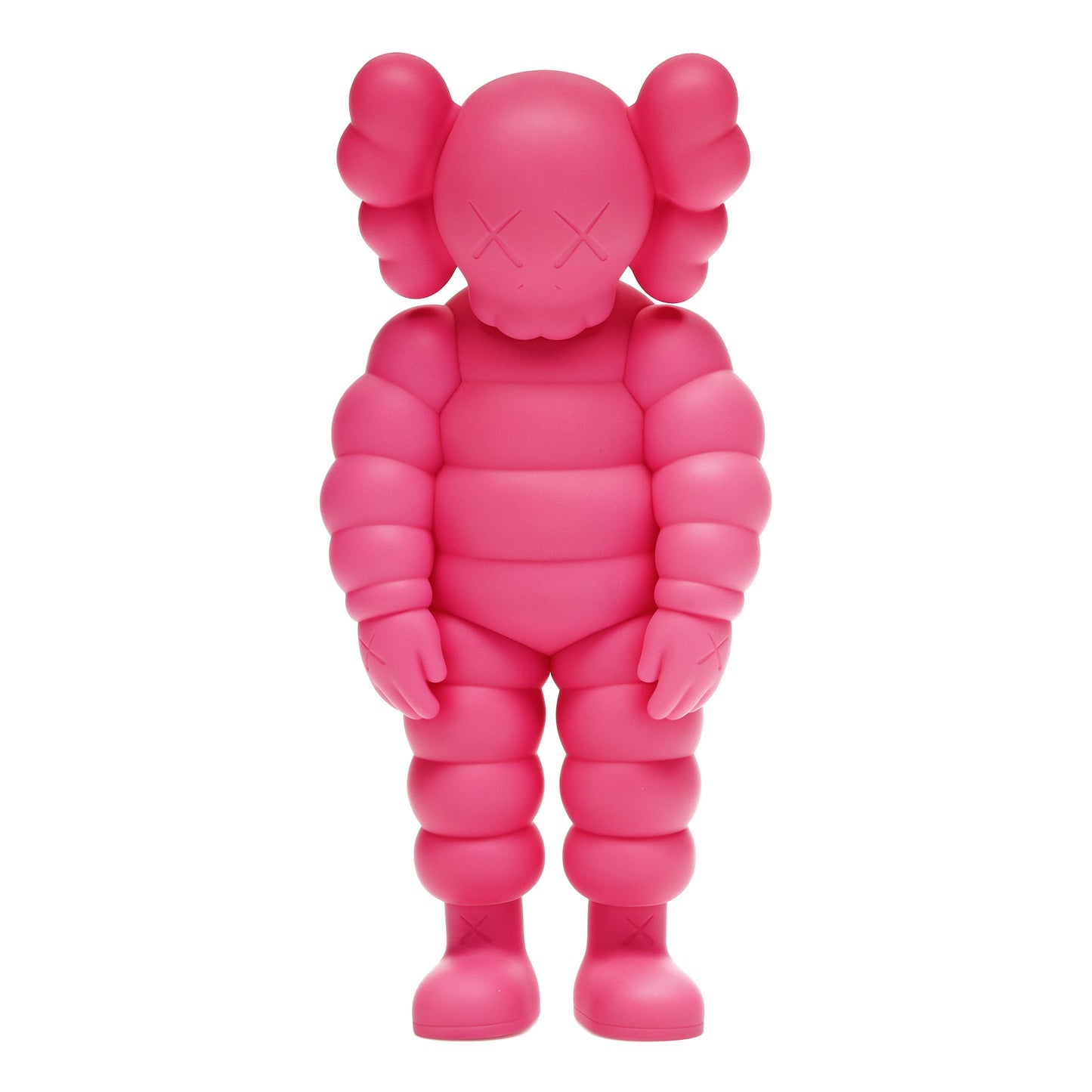 KAWS What Party Figurine en Vinyle Rose