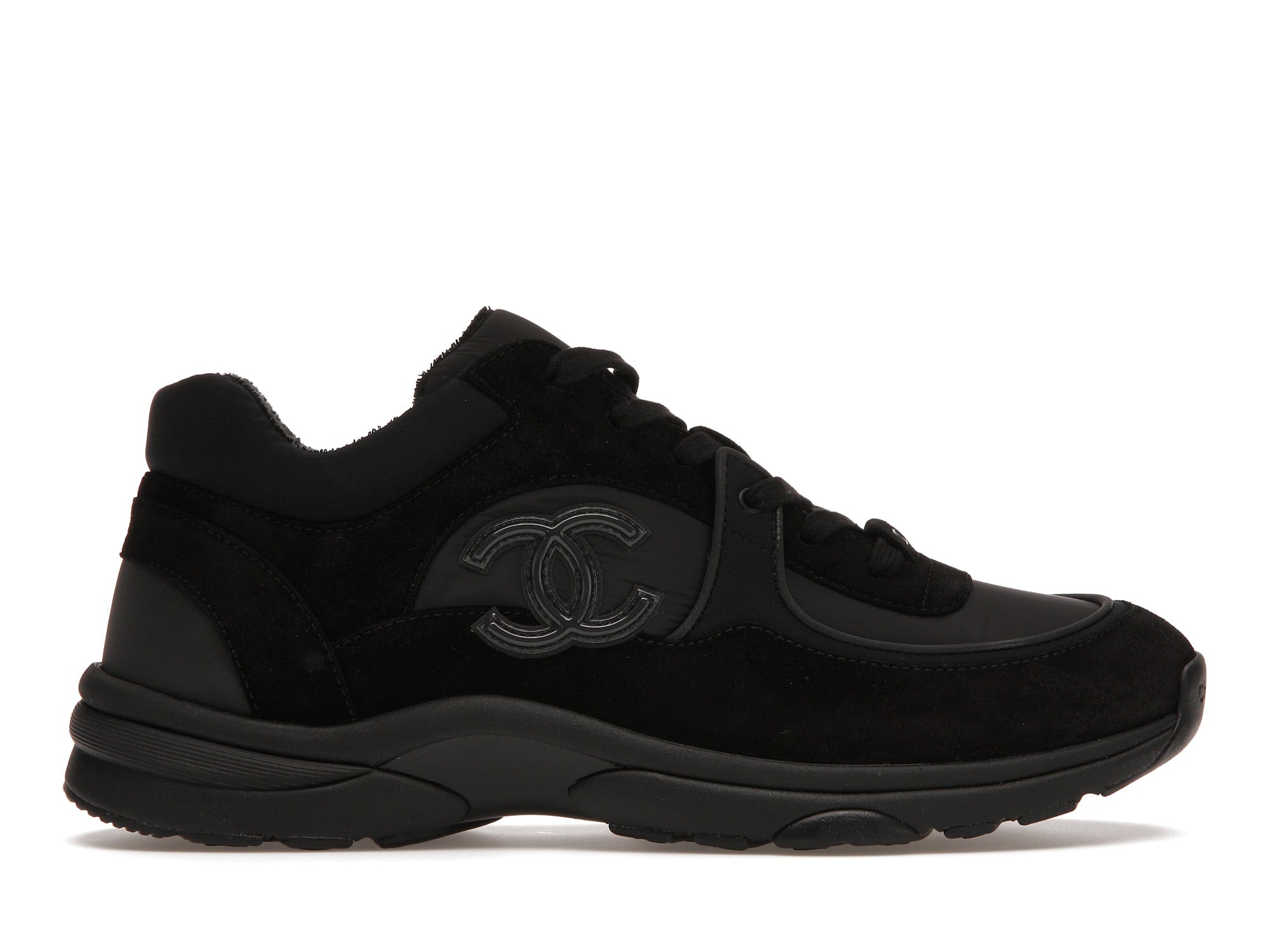 Chanel Low Top Trainer Black Sneaker Store Co