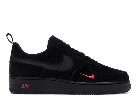 Nike Air Force 1 Low Multi-Swoosh Noir Crimson