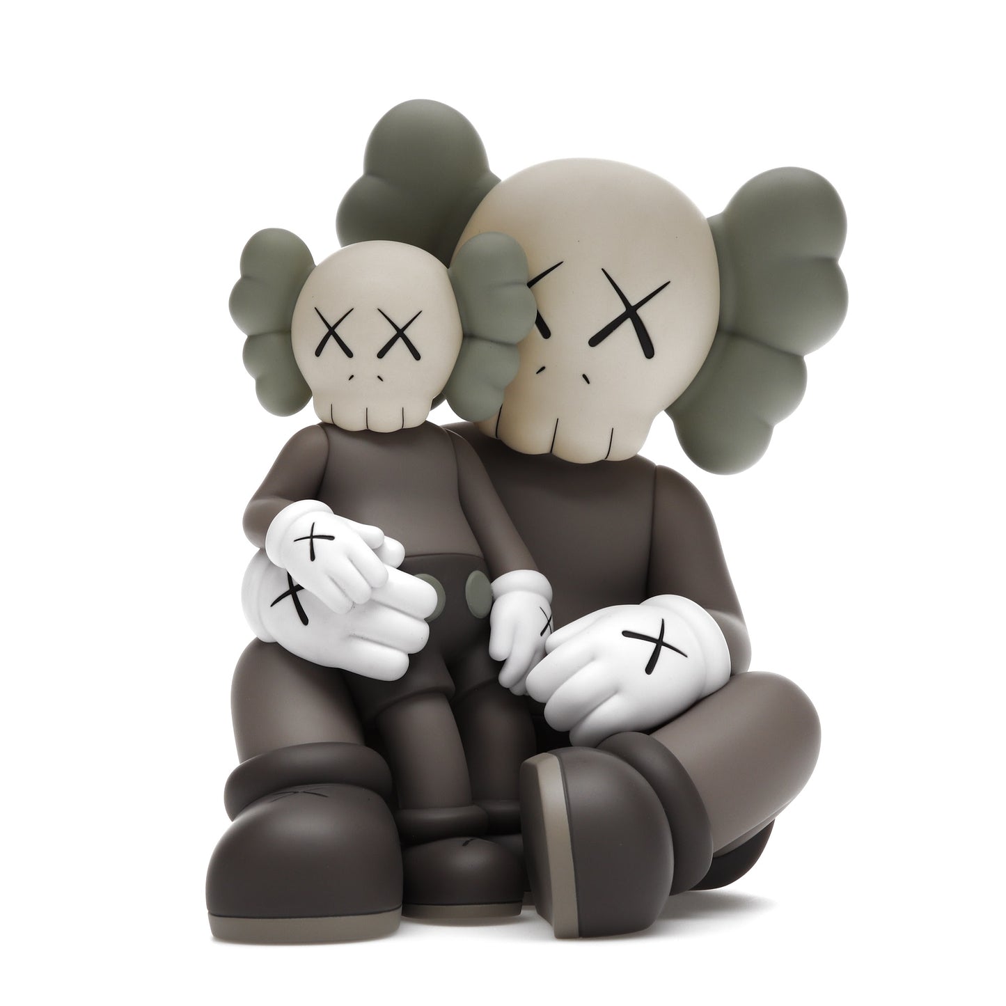 KAWS Holiday Changbai Mountain Figurine en vinyle Marron