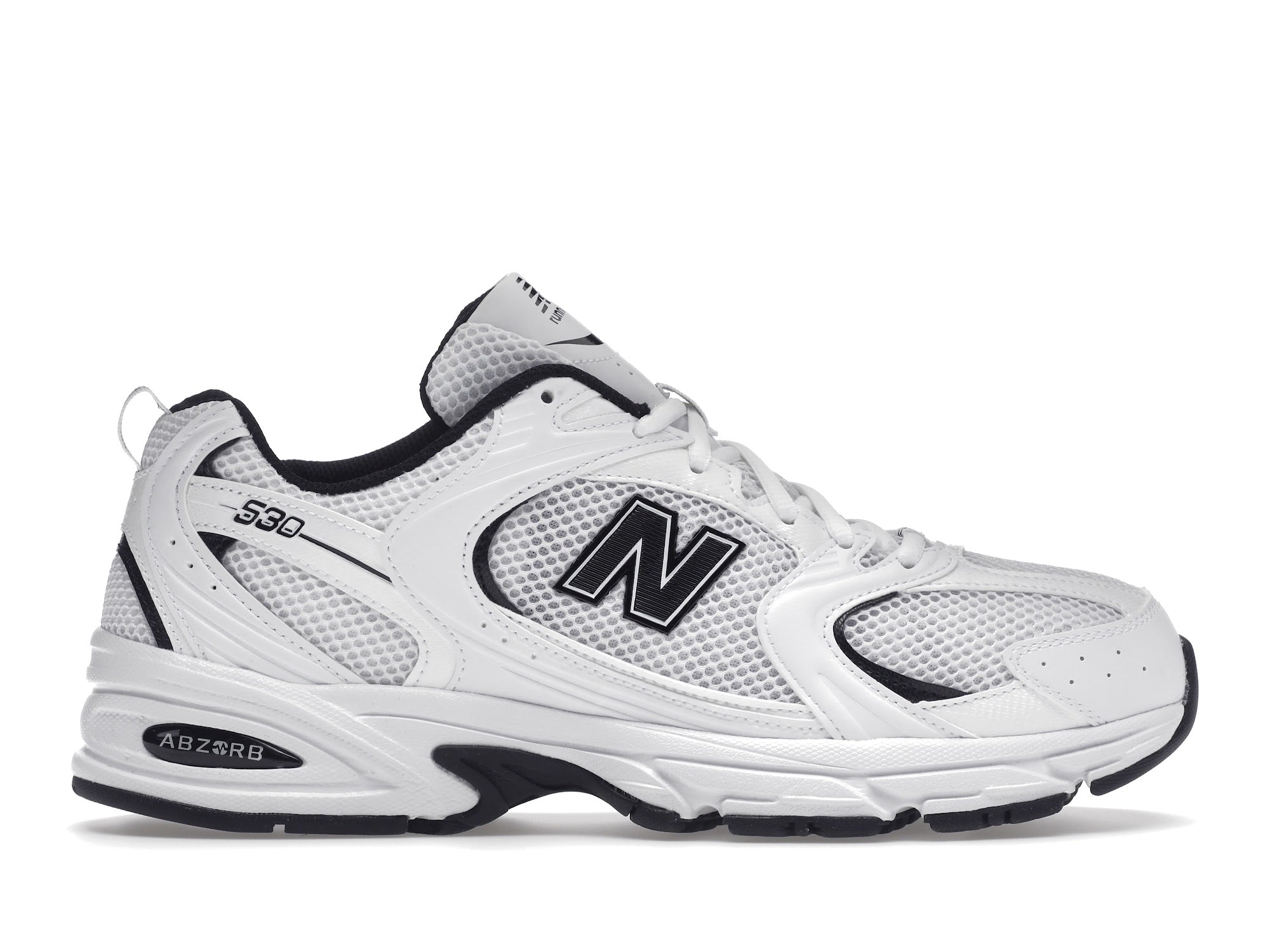 New Balance 530 White Black Details Sneaker Store Co