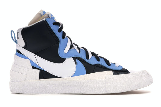 Nike Blazer Mid Sacai Blanc Noir Légende Bleu