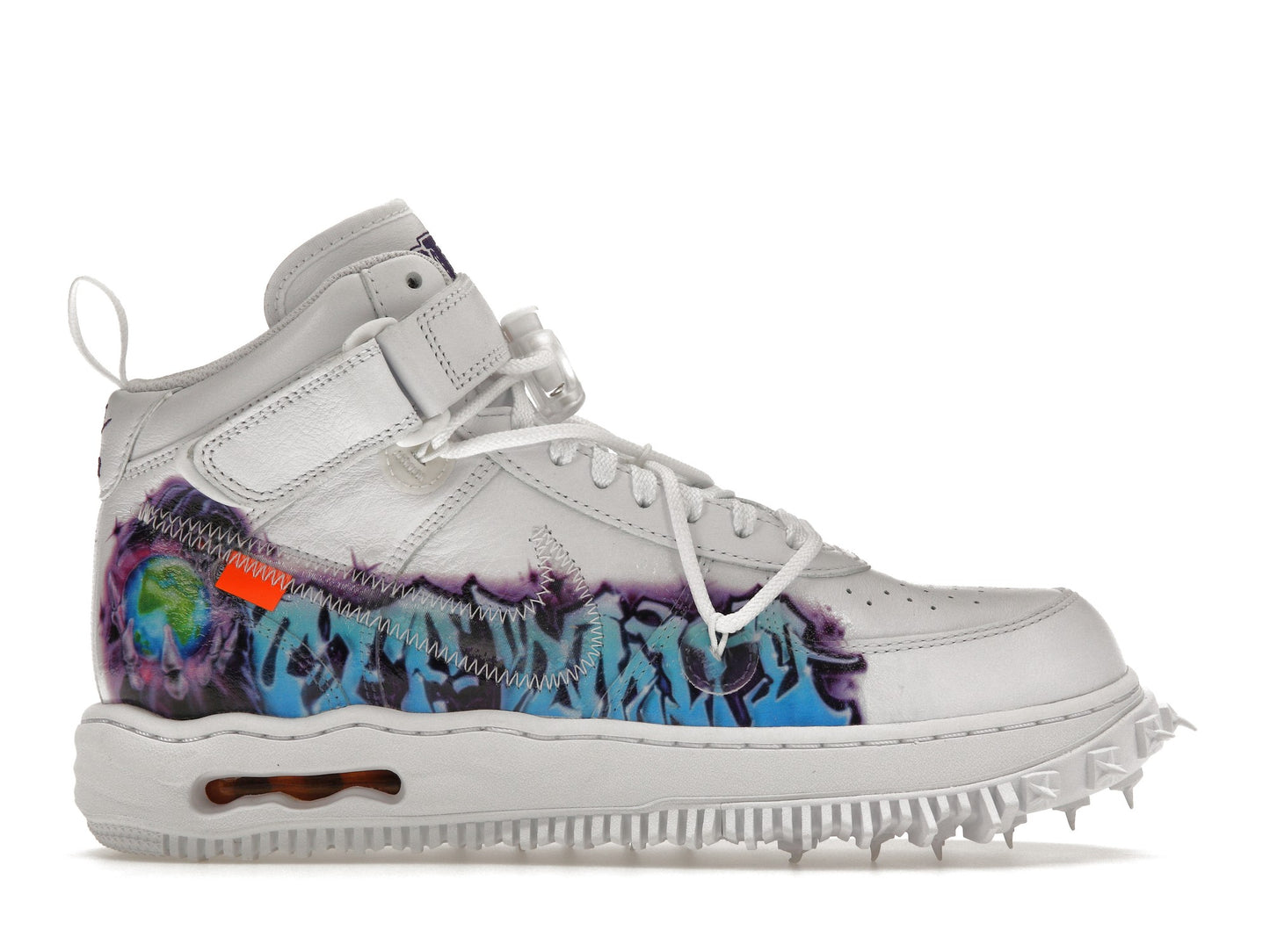 Nike Air Force 1 Mid Off-White Graffiti White