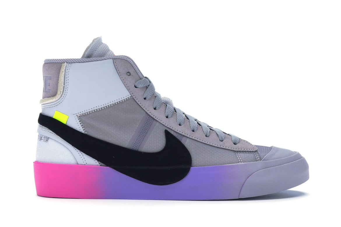 Nike Blazer Mid Off-White Wolf Grey Serena Queen