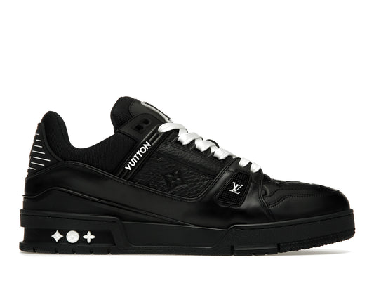 Louis Vuitton Trainer Monogramme en relief noir 