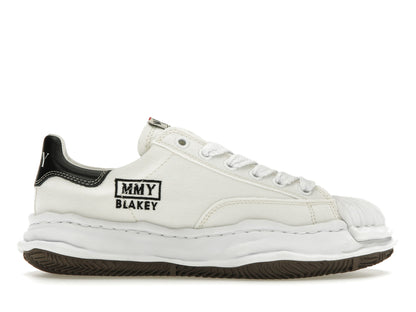 Maison Mihara Yasuhiro Blakey OG Sole Canvas Low Blanc 